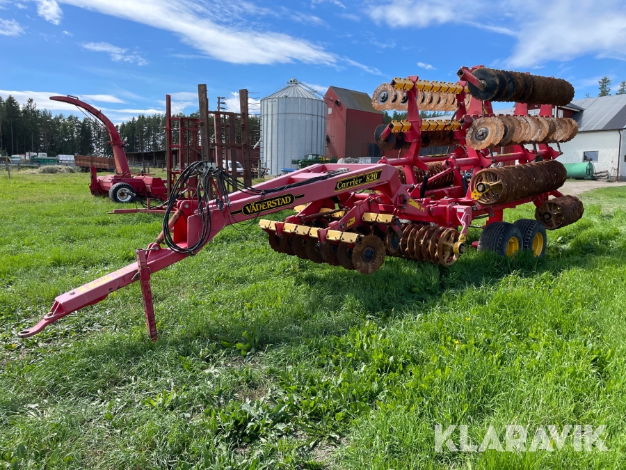 Tallrikskultivator Väderstad Carrier 820