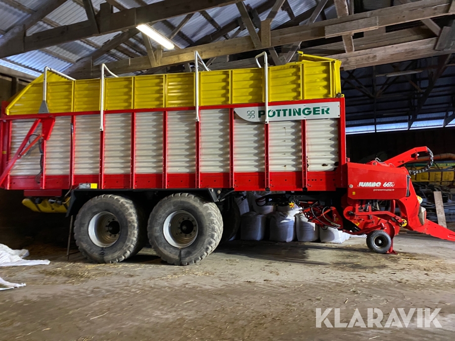 Snittvagn Pöttinger Jumbo 6610 L Powermatic Plus 66m3 7035