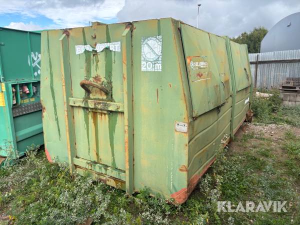 Lastväxlarcontainer Hydraule X