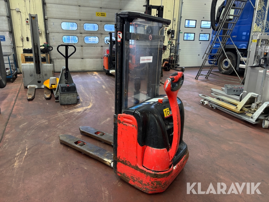 Elektrisk handtruck Linde L10 med laddare