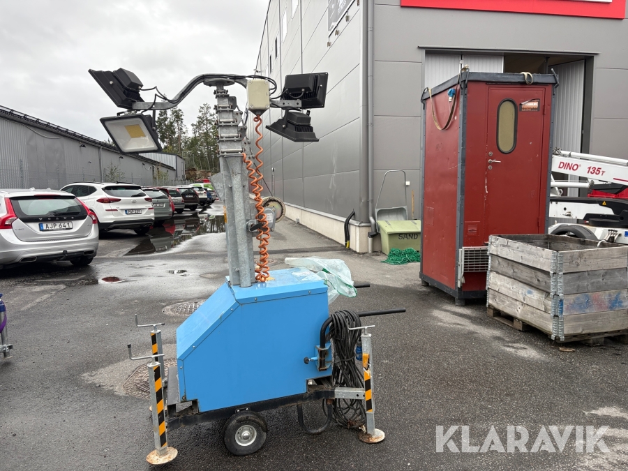 Belysningsmast LED Lightpower W1600-M7