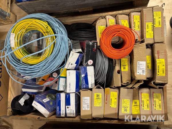 Diverse elkablar bland annat Draka, Nexans & Helukabel