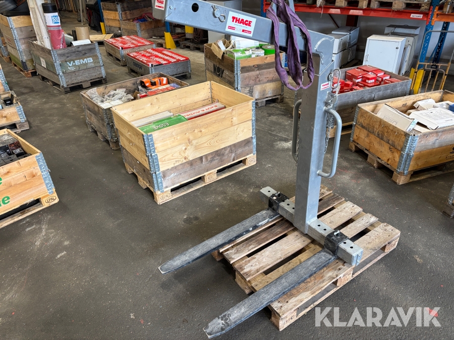 Pallgafflar för kran Silverstone CY15