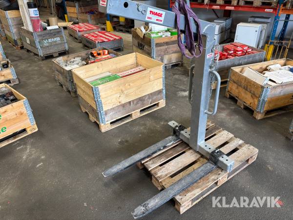 Pallgafflar för kran Silverstone CY15