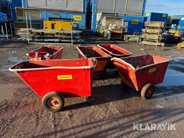 Fodervagn Starke Arvid 400 L / 750 kg 5st