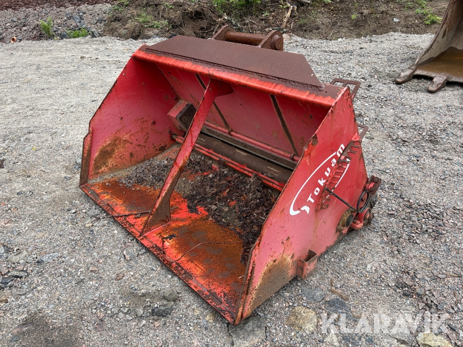 Sandspridare Tokvam A750 Oilquick S60-5