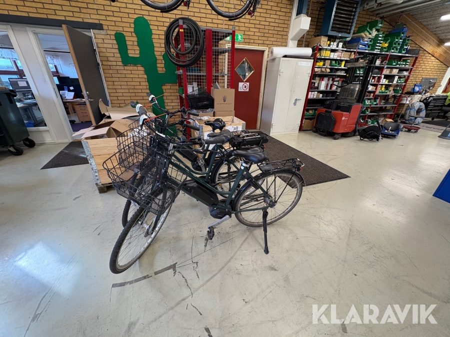 Elcyklar Skeppshult Nova 3st