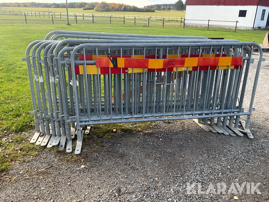 Avspärrningar / kravallstaket 15st