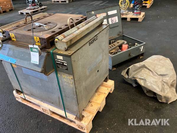 Bockmaskin för armeringsjärn Bendof B40PLC