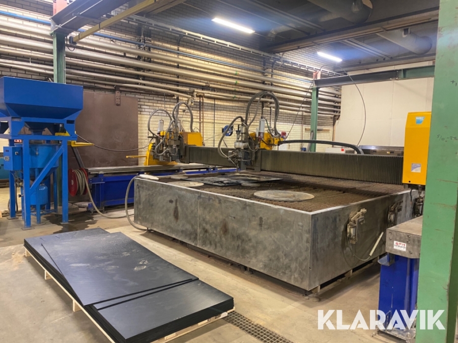 Komplett Vattenskärutrustning MicroStep / kmt Waterjet system / Streamline AquaCut 6001.30BWrWrW / SL-V 100