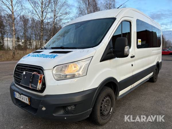 Minibuss Ford Transit luftfjädring, handikappsanpassad