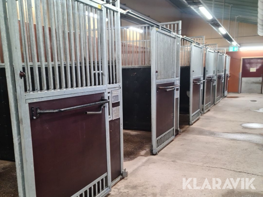 Hästboxar Myrby 21 st kompletta