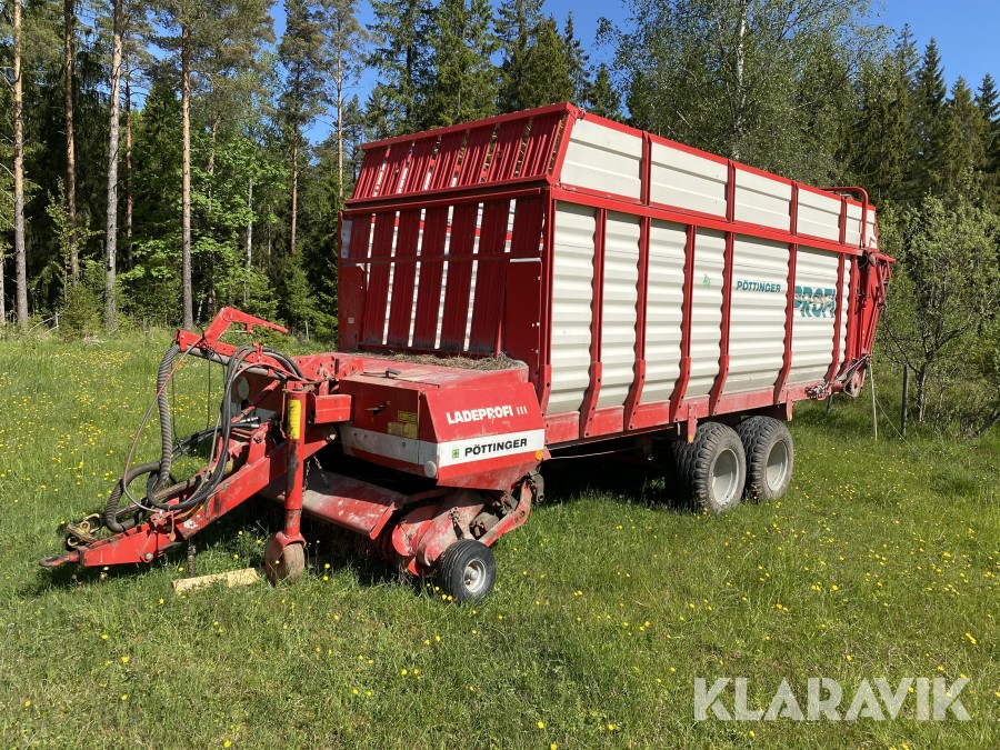 Självlastarvagn Pöttinger Ladeprofi 3 