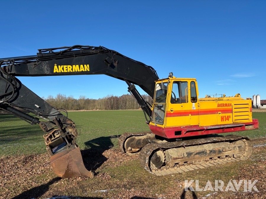 Grävmaskin Åkerman H14B
