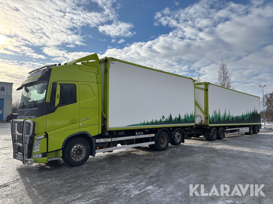 Flisbilsekipage Volvo FH540