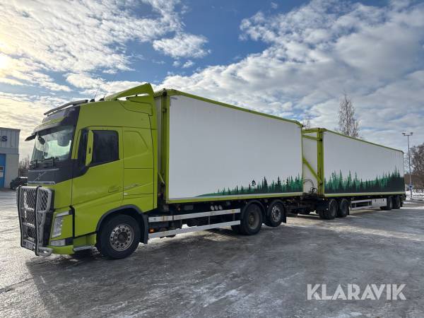 Flisbilsekipage Volvo FH540