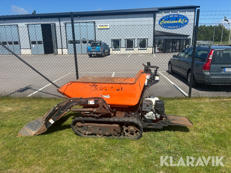 Minidumper självlastande med tiltbar skopa Cormidi C13,80 AC