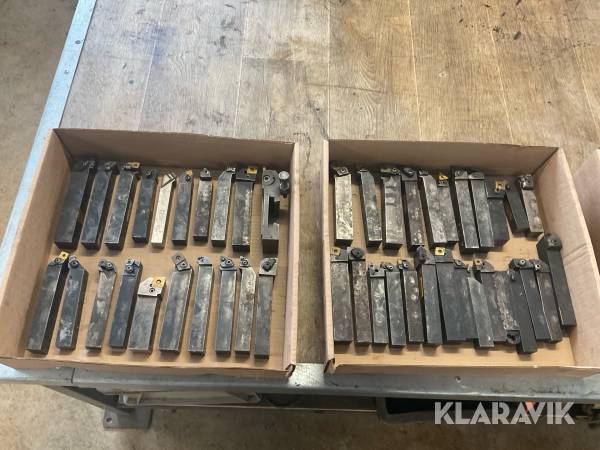 Svarvstål utvändiga