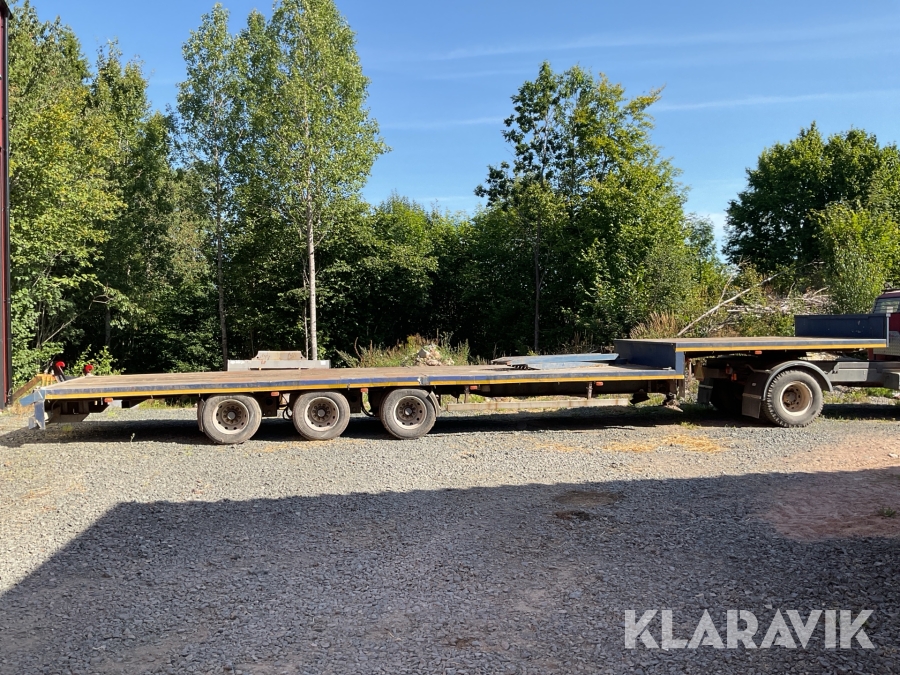 Maskintrailer Netam Fruehauf