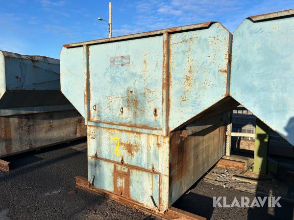 Sedimenteringscontainer System Överum