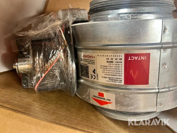 Brandgasspjäll Hagab Intact 7 st