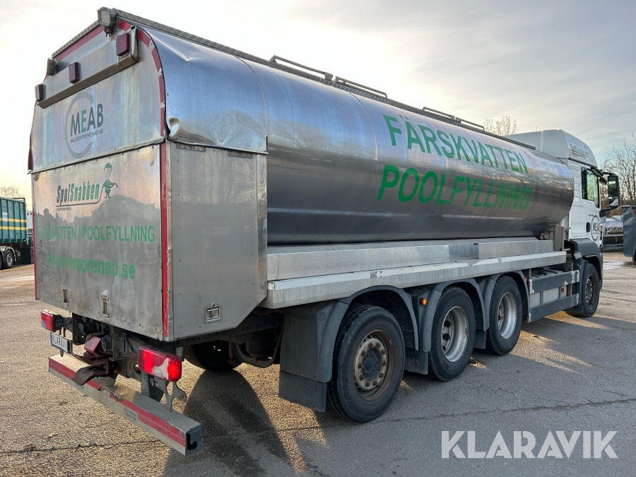 Tankbil MAN TGS 35.480 8X4-4 BL