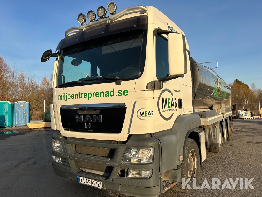 Tankbil MAN TGS 35.480 8X4-4 BL