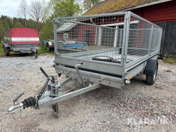 Personbilssläp Benderup Bre Dx1240 1240kg Björnlyan gallerkärra
