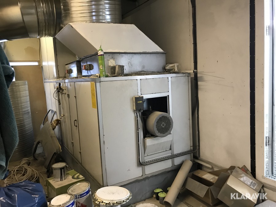 Utsug Lackbox (utsug lackbox, ångor partiklar, effektiv utsug, effektiv utsug lackbox, professionell lackering) Utsug Lackbox