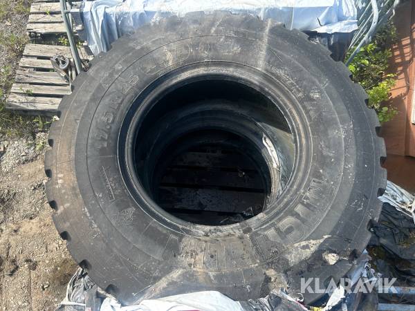 Entreprenaddäck Michelin XHA 17.5R25 4st