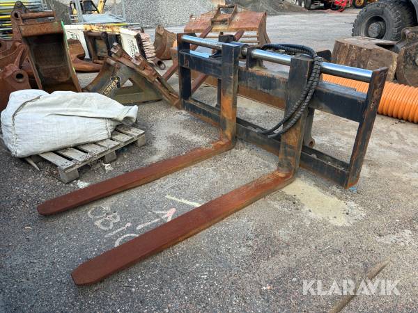 Hydrauliska pallgafflar stora BM Arvi Helin Oy L