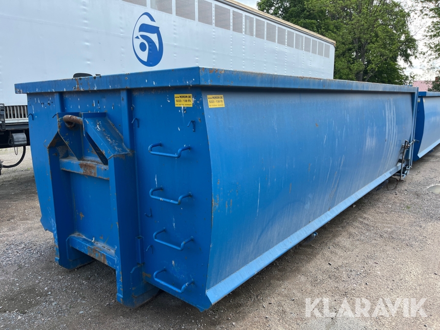 Lastväxlarcontainer Schaktflak Nordins Svets