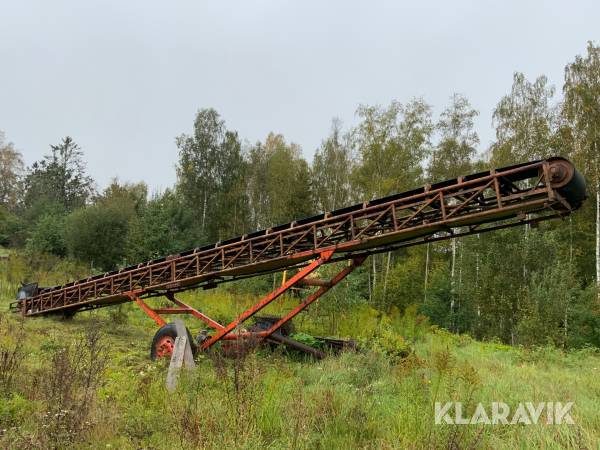 Transportband för sorterverk