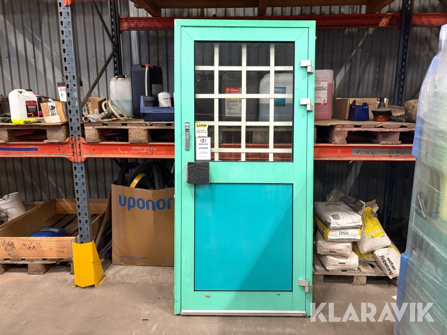 Entrédörr aluminium