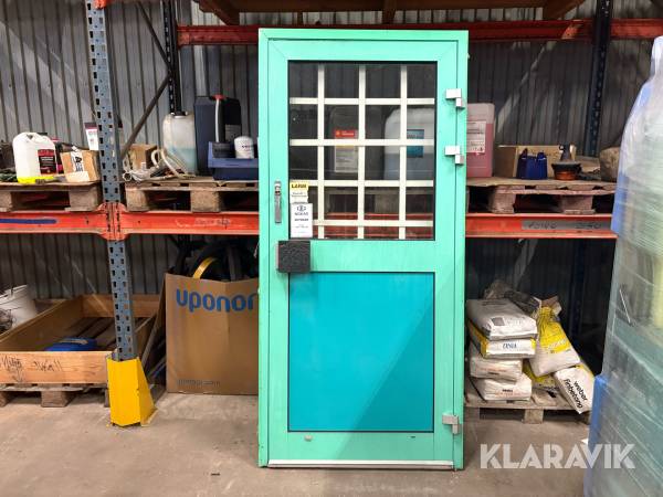 Entrédörr aluminium