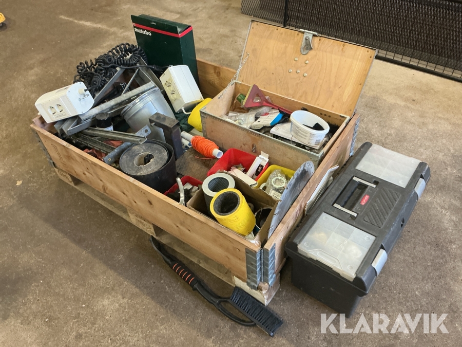 Verkstadsutrustning blandat