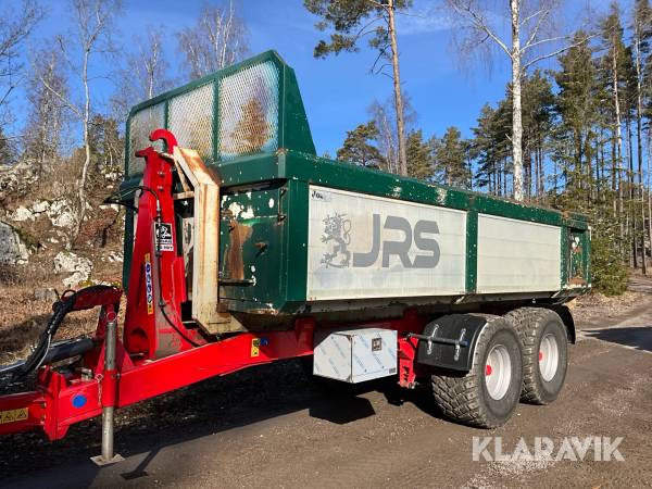Lastväxlarflak 6,1m med hydraulisk bakläm
