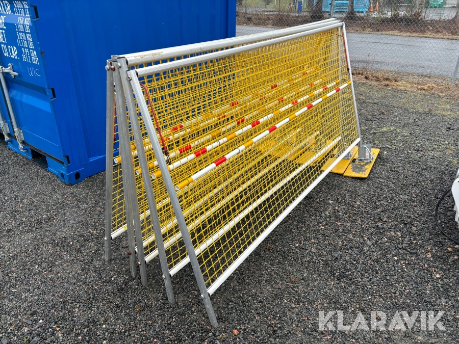 Säkerhetsstängsel - 5st