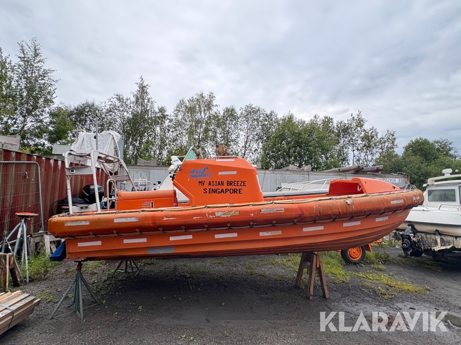 Räddningsbåt Norsafe 6.16M jet
