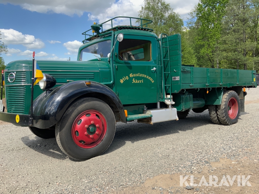 Veteranlastbil Volvo LV 127 T gengas, bensin -1939