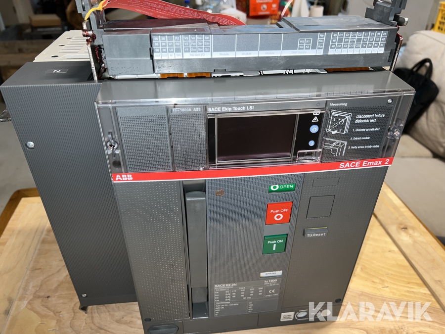 Effektbrytare ABB SACE Ekip Touch LSI E2.2N, Södertälje, Kla