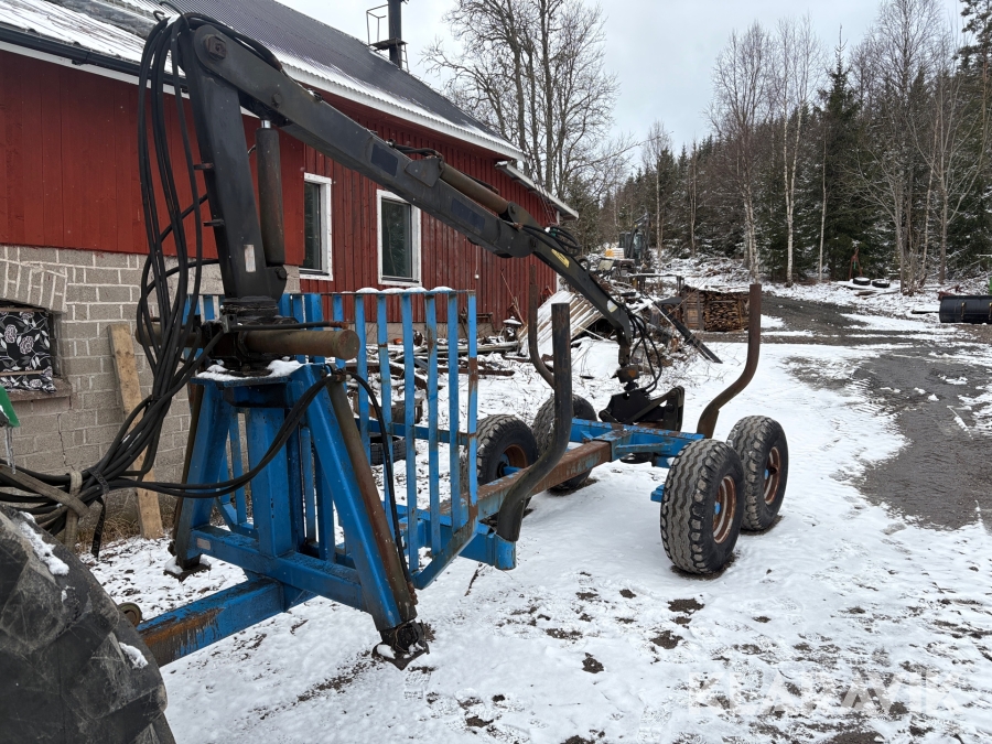 Timmerkärra/Huggarvagn Vreten 6.5 ton
