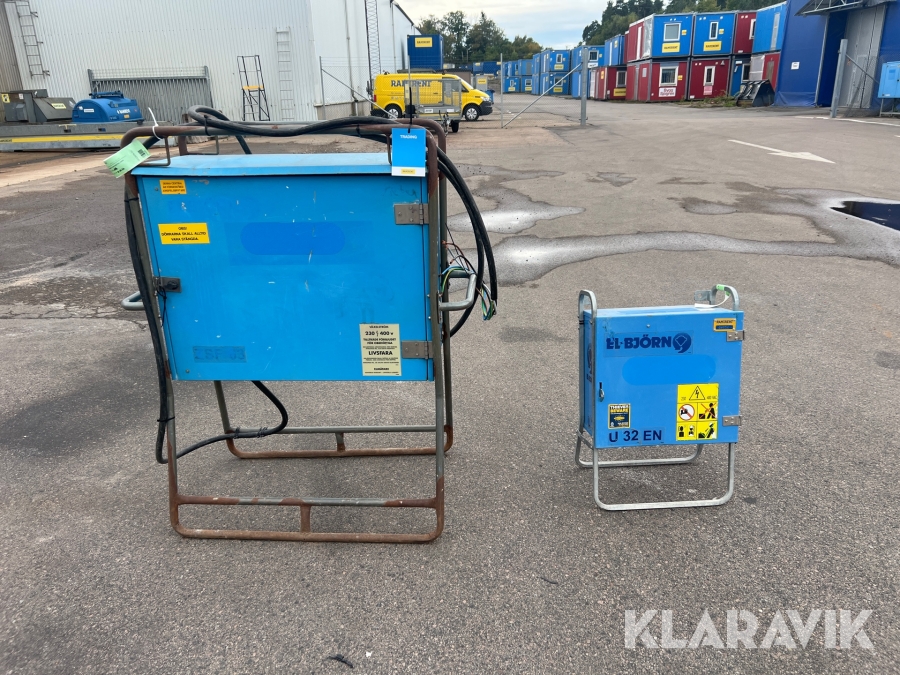 Huvudcentral & undercentral El-Björn ZSF 63, U32 EN