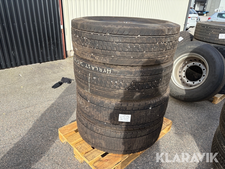 Däck Bridgestone M788/H driv 001 315/70 22.5 4st