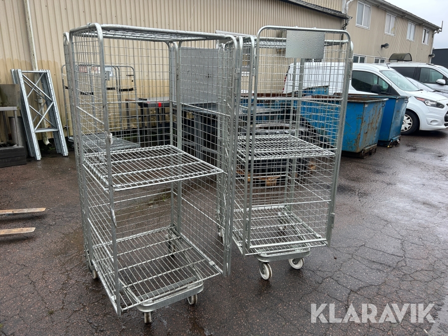 Rullvagnar AJ Produkter 2 st