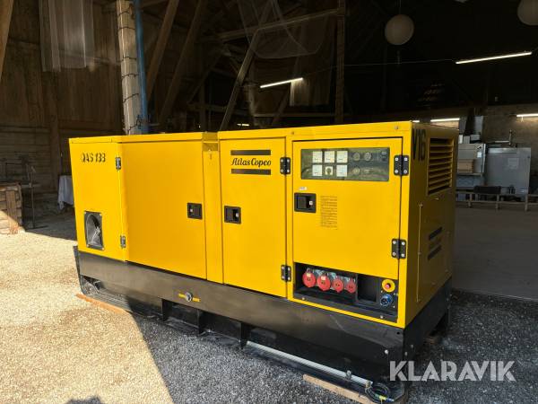 Elverk Atlas Copco QAS 138