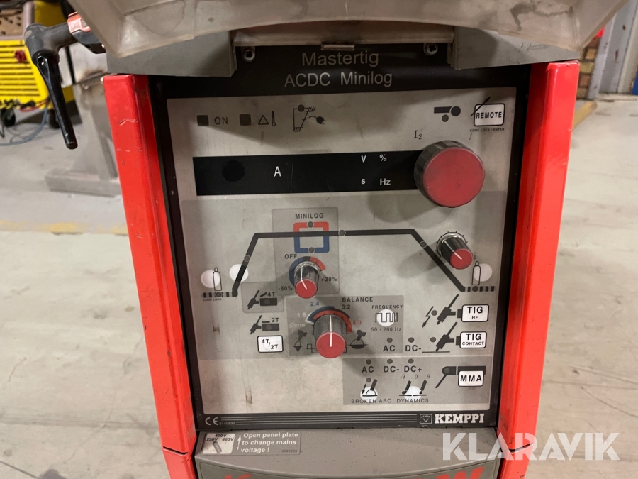 Svets Tig Kemppi Master AC/DC 2500w
