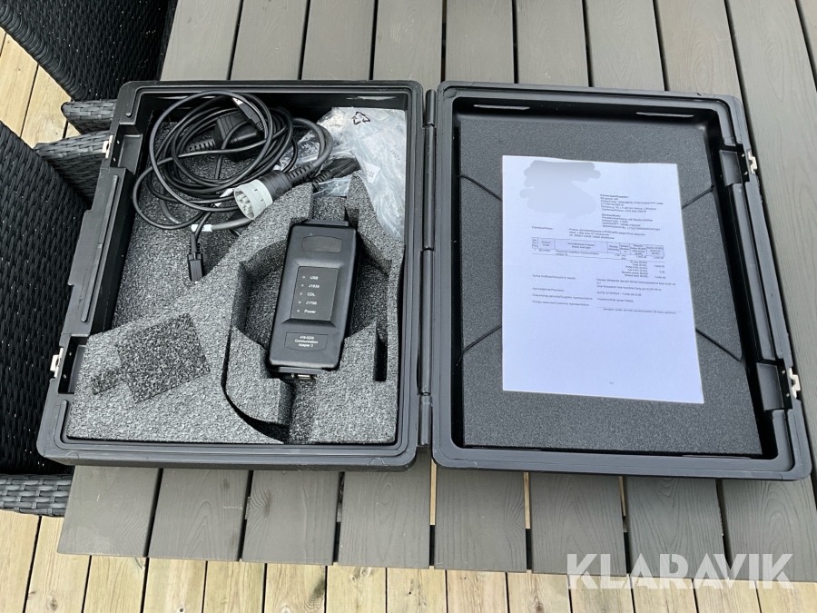 Optimering / diagnostiserings utrustning CAT ET för CAT och Perkins