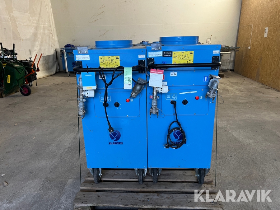 Hetvattenfläktar El-Björn TF 30 HV-F 2 st