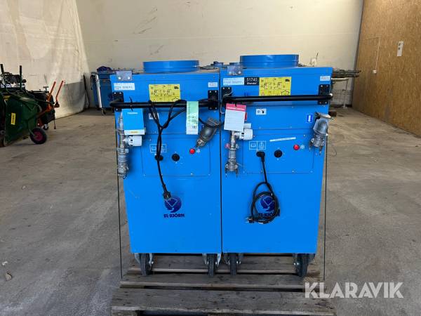 Hetvattenfläktar El-Björn TF 30 HV-F 2 st